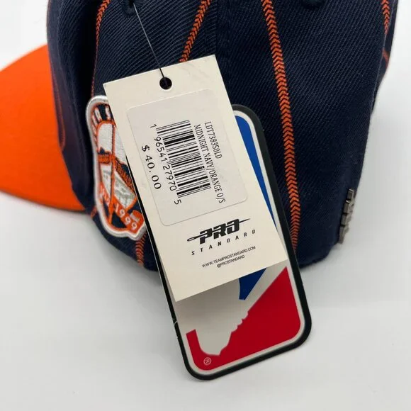 Detroit Tigers Snapback Hat Cap Adult OSFA Blue Orange Pro Standard MLB NWT - Picture 5 of 7